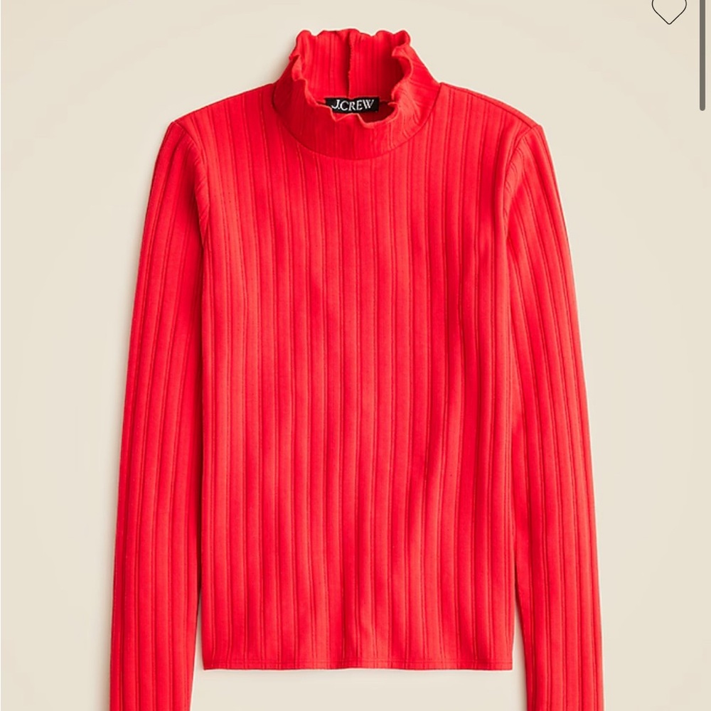 J Crew pointelle turtleneck NWT